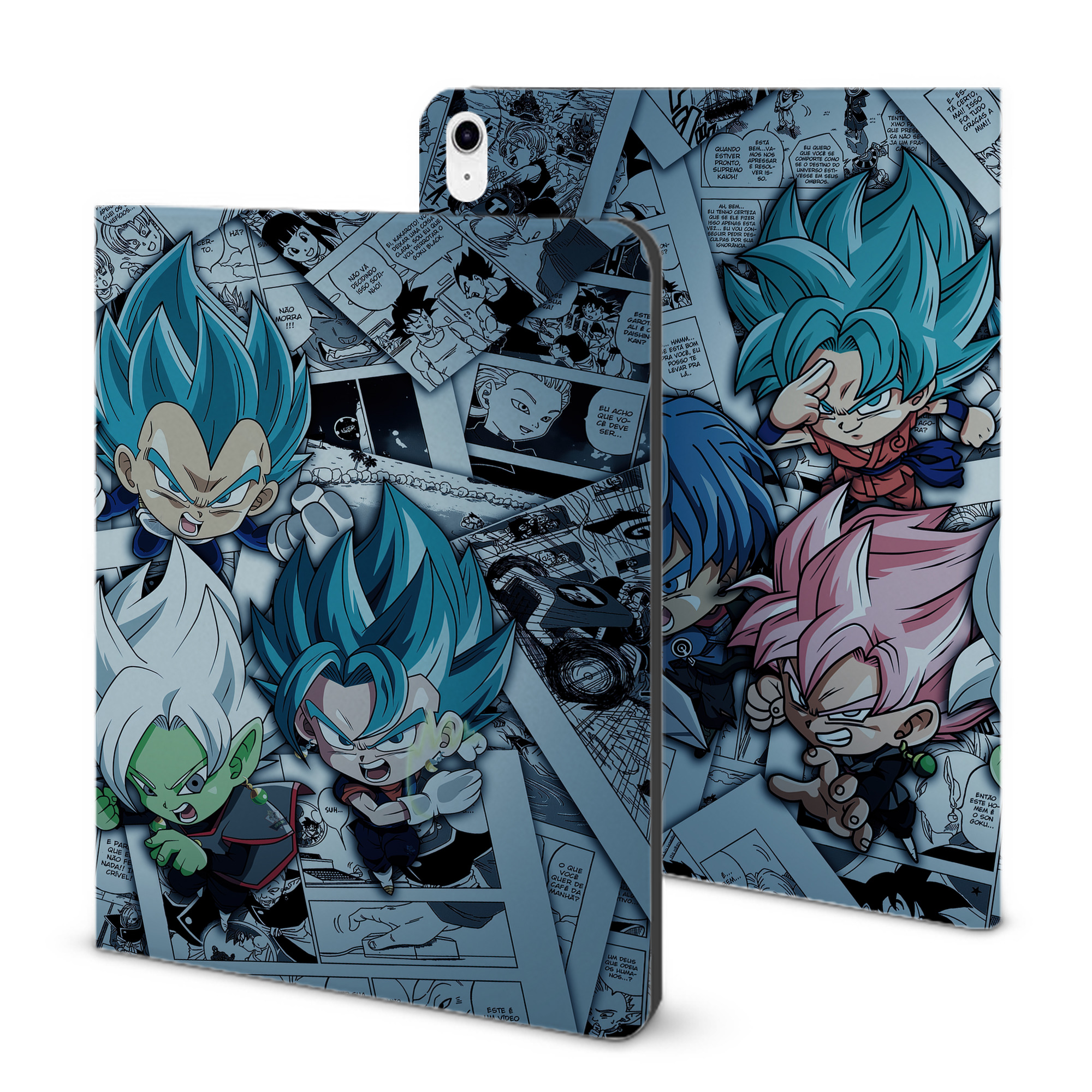 （画像用） ドラゴンボール DRAGON BALL IPad ケース ブック型 PUレザー TPU 耐衝撃 軽量 薄型 ペン収納なし 全面保護 IPad 各モデル対応